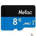 Micro SecureDigital 8GB Netac Class10  NT02P500STN-008G-S P500