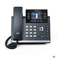 YEALINK SIP-T44U, 12 аккаунтов, 2 порта USB, цветной экран 2.8", BLF, PoE, GigE, без БП, шт