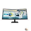 LCD HP 34'' P34hc G4 Curved Monitor {VA 3440x1440 178/178 60Hz 5ms 250cd 178/178 3500:1 8bit HDMI2.0 DisplayPort1.2 3xUSB3.2 USB-C3.2 AudioOut 2x3W 