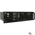 Procase RM338-B-0 Корпус 3U server case,3x5.25+8HDD,черный,без блока питания,глубина 380мм, MB CEB 12"x10.5"