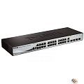 D-Link DGS-1210-28/ME/B2A Управляемый L2 коммутатор, 24x1000Base-T, 4x1000Base-X SFP, AC 220В/DC 12В(с возможностью мониторинга статуса питания коммутатора)