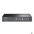 TP-Link TL-SF1016DS 16-портовый Fast Ethernet настольный/монтируемый в стойку коммутатор