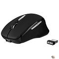 Беспроводная мышь Sven RX-590SW чрн. (бесш. кл., Bluetooth, 2,4GHz, 6+1кл., ST, 800-1600DPI, блист.)