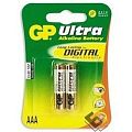 GP 24AU-CR2 Ultra AAA,  (2 шт. в уп-ке) {02919}