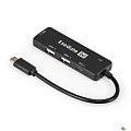 Exegate EX299789RUS USB-Хаб (концентратор) 4-в-1 ExeGate DUB-211C (кабель-адаптер USB3.0 Type-C --> 2xUSB2.0, 1xUSB3.0