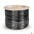Exegate EX301067RUS Кабель ExeGate FUTP4-C5e-CU-S24-SW-OUT-PE-BK-305-FLUKE FTP 4 пары кат.5e медь, 0.52мм (24AWG), F
