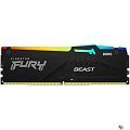 Kingston DDR5 DIMM 16GB DRAM 5200MHzCL40 FURY Beast Black KF552C40BBA-16