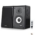MICROLAB SOLO11, цвет черный {2 колонки + пульт дистанционного управления (100W RMS), Bluetooth, USB выход}