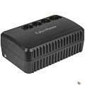 CyberPower BU850E NEW ИБП {Line-Interactive, 850VA/425W, 4 EURO), 12В/7,2 Ач х 1}