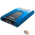 A-Data Portable HDD 2Tb HD650 AHD650-2TU31-CBL {USB 3.1, 2.5", Blue} Противоударные Slim