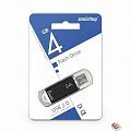 Smartbuy USB Drive 4Gb V-Cut series Black SB4GBVC-K