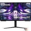 LCD Samsung 31.5" S32AG320NI {VA 1920x1080 165Hz 1ms 178/178 250cd 3000:1 HDMI DisplayPort Pivot}