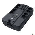 ИБП CBR [UPS-OFK-101E-600] 600VA/360W,  Schuko CEE 7 Outlets: (x4 Battery & Surge Protected; x4 Surge Protected), LED