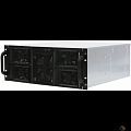 Procase RE411-D0H16-FC-55 Корпус 4U server case,0x5.25+16HDD,черный,без блока питания,глубина 550мм,MB CEB 12"x10,5", панель вентиляторов 3*120x25 PWM