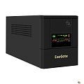 Exegate EX299950RUS ИБП ExeGate SpecialPro Smart LLB-1000.LCD.AVR.4SH (1000VA/700W, LCD, AVR, 4*EU/Тип F(Schuko), батар