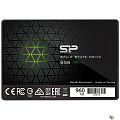 Silicon Power 960GB 2.5" Slim S56  (SATA3, up to 500/450MBs, 3D NAND, 500TBW, 7mm)