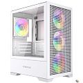 Powercase Mistral Micro B315W, Tempered Glass, 4x 120mm ARGB PWM Fan, белый, mATX  (CMMB315W-A4)