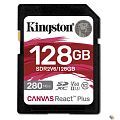SecureDigital 128GB Kingston SDXC SDR2V6/128GB Canvas React Plus w/o adapter