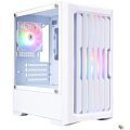 1STPLAYER BULLET HUNTER H2 White / mATX / 4x120mm FRGB fans / H2-WH-4F1-W