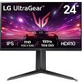 LCD LG 23.8" 24GS65F-B UltraWide черный {IPS 1920x1080 180Hz 1ms 300cd 178/178 HDMI DisplayPort G-Sync HAS Pivot}[24gs65f-b.aruz]