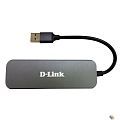 D-Link DUB-H4/B/D1A Компактный концентратор с 4 портами USB 2.0