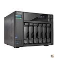 ASUSTOR AS6706T Сетевой накопитель данных ASUSTOR 90IX01N1-BW3S60 6-Bay NAS/Media player/Intel Celeron N5105 2.0GHz up to 2.9GHz, 8GB SO-DIMM DDR4, noHDD