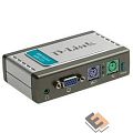 D-Link KVM-121/B1A 2-портовый KVM-переключатель с портами VGA и PS/2