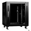 CABEUS SH-05C-12U60/60-BK ШКАФ МОНТАЖНЫЙ ТЕЛЕКОММУНИКАЦИОННЫЙ 19" НАПОЛЬНЫЙ ДЛЯ РАСПРЕДЕЛИТЕЛЬНОГО И СЕРВЕРНОГО ОБОРУД