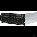 Procase RE411-D2H14-FC-55 Корпус 4U server case,2x5.25+14HDD,черный,без блока питания,глубина 550мм,MB CEB 12"x10,5", панель вентиляторов 3*120