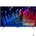 75" Телевизор HAIER Smart TV S3, QLED, 4K Ultra HD, серебристый, СМАРТ ТВ, Android [DH1UD1D01RU]