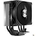 PCCooler R400 BK S115X/1200/1700/AM4/AM5 (TDP 180W, 90mm , 4 тепловые трубки 6мм, 650-2200RPM, 28,3dBa)