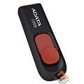 A-DATA Flash Drive 64Gb С008 AC008-64G-RKD {USB2.0, Black-Red}