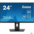 LCD IIYAMA 23.8" XUB2492HSU-B6 {IPS 1920x1080 100Hz 1ms 250cd 8bit(6bit+FRC) HDMI2.0 DisplayPort1.2 4xUSB3.2 HAS Pivot 2x2W}
