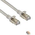 Exegate EX282001RUS Патч-корд медный FTP-RJ45-RJ45-C5e-CU-10M-GY, FTP, cat.5e, 10м, серый