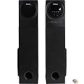 Dialog Progressive AP-2300 BLACK - акустические колонки 2.0, 2*40W RMS,  Bluetooth, FM+USB+SD reader