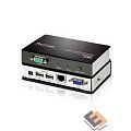 ATEN CE700A-(D(AT-G) Удлинитель, SVGA+KBD+MOUSE USB ATEN, 150 метр., HD-DB15+USB A-тип, Female, c KVM-шнуром USB 1.8м, Б.П. 220> 5.3V