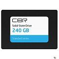 CBR SSD-240GB-2.5-ST21, Внутренний SSD-накопитель, серия "Standard", 240 GB, 2.5", SATA III 6 Gbit/s, Phison PS3111-S11, 3D TLC NAND, R/W speed up to