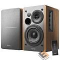 Edifier R1280T Silver/Brown {Активные, 2 x 21W RMS, 75-18000Гц, дерево, пульт ДУ}