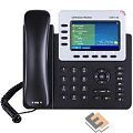 Grandstream GXP-2140, VoIP 2 Порта Ethernet 10/100/1000, 4 SIP линий, цветной TFT дисплей 48