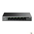 TP-Link LS106LP Настольный коммутатор с 6 портами 10/100 Мбит/с (4 порта PoE)