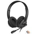 A4Tech HU-10 черный 2м накладные USB
