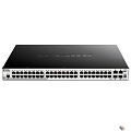 D-Link DGS-1510-52XMP/A2A PROJ Управляемый L2+ стекируемый коммутатор с 48 портами 10/100/1000Base-T и 4 пор