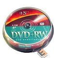 Диски VS DVD+RW 4.7Gb, 4x, Cake Box 10шт.(620632)