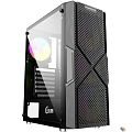 Powercase MISTRAL T4B, TEMPERED GLASS, 4X 120MM 5-COLOR FAN, ЧЁРНЫЙ, ATX (CMITB-L4)