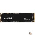 SSD Crucial P3, 4000GB, M.2(22x80mm), NVMe, PCIe 3.0 x4, QLC CT4000P3SSD8