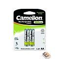 Camelion   AA- 800mAh Ni-Cd BL-2 (NC-AA800BP2, аккумулятор,1.2В)  (2 шт. в уп-ке)
