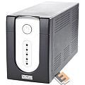 PowerCom Imperial IMP-2000AP ИБП {Line-Interactive, 2000VA / 1200W, Tower, 6xIEC-320 С13: 4 с резервным питанием + 2 с фильтрацией, USB} (671480)
