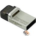 Transcend USB Drive 32Gb JetFlash 880 TS32GJF880S {USB 3.0/MicroUSB}