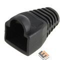 5bites US016-BK Колпачок  для коннектора RJ45 черный, 100шт