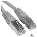 Cablexpert Патч-корд PP22-3m 1000G FTP 4 пары cat5E CCA molded 3м серый RJ-45 (m)-RJ-45 (m)